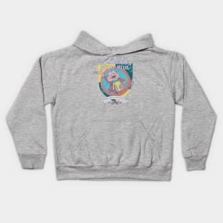 Mr. Toad's Wild Ride - 1955 Vintage Texture Kids Hoodie